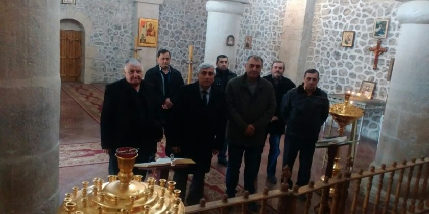 Удинская христианская паства почтила память жертв 20 ЯНВАРЯ.