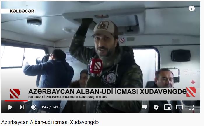 Azərbaycan Alban-udi icması Xudavəngdə. REAL TV