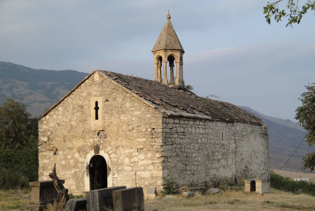 Члены албано-удинской общины совершили религиозный обряд в церкви Агхач в Гадруте