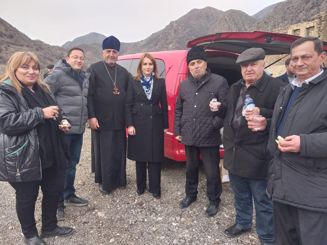 24 декабря 2022 г. Албано-удинская христианская община Азербайджана   совершила паломничество по святым места Суговушана и Талыш Тертерского района.