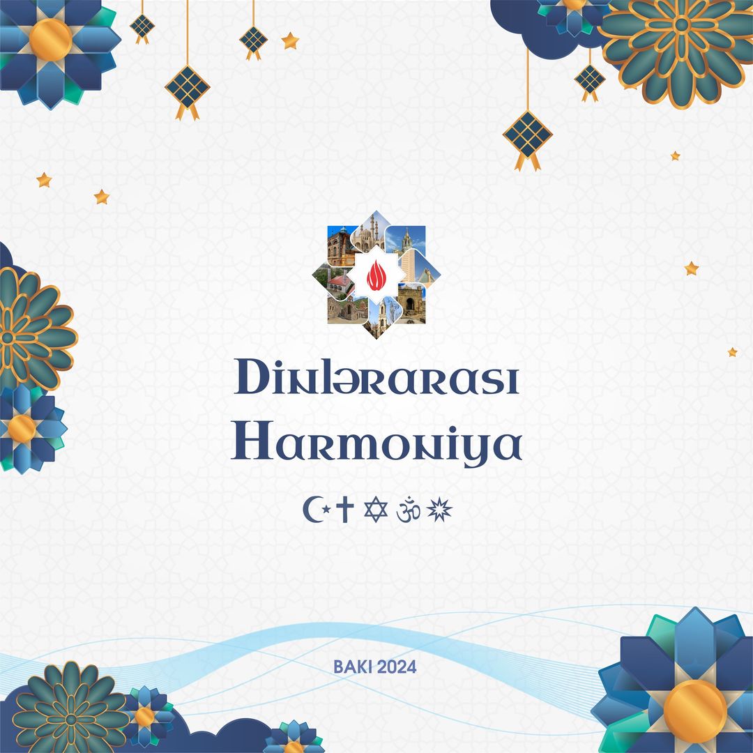Azərbaycanda fəaliyyət göstərən dini qurumların təşkilatçılığı ilə “Dinlərarası harmoniya” festivalı keçiriləcək.